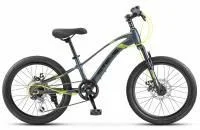Велосипед Stels Leader-230 MD 20" Z010 (серый/черный)
