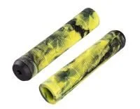 Ручки руля резиновые Force BMX145 (черно-флуоресцентные)