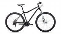 Велосипед Forward Sporting 29 2.0 disc (черный/белый)