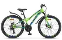 Велосипед Stels Navigator 465 MD 24" V010 (неоновый лайм/синий)