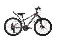 Велосипед Stels Navigator 400 MD 24" F010 (серый/красный)