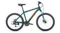Велосипед Forward HARDI 26 2.1 disc (зеленый матовый/оранжевый)