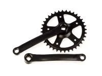 Шатуны HDL-S102 1/2"х1/8" 36Т 165 мм односкор. черн.