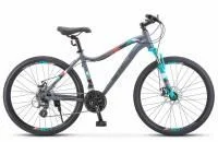 Велосипед Stels Miss 6100 MD 26" V030 (серый/бирюзовый)