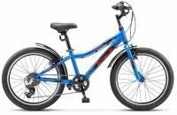 Велосипед Stels Pilot-230 V 20" Z010 (синий)