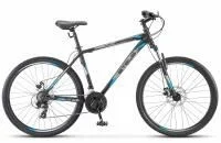 Велосипед Stels Navigator 700 MD 27.5" F020 (черный матовый)