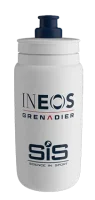 Велобутылка Elite FLY INEOS GRENADIERS 550мл 2023 (белая)