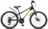 Велосипед Stels Navigator 400 MD 24" F010 (черный/желтый)