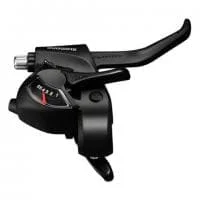 Шифтер/Тормозная ручка Shimano Tourney ST-EF41 (прав, 6ск, черн)