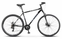 Велосипед Stels Navigator 900 MD 29 F020 2021 (черный/белый)