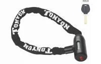 Замок велосипедный цепной TONYON ø6мм х 900мм 759CH-0690