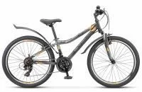 Велосипед Stels Navigator 410 V 24" 21-sp V010 (антрацитово-чёрный)