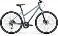 Велосипед Merida Crossway XT Edition Lady (MattSteelBlue/DarkBlue, 2021)