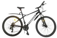 Велосипед Favorit Apollo-27.5MDA (APL27MD19BK-AL, черный/белый)