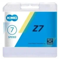 Цепь велосипедная KMC Z7 1/2''x3/32''x116L 7 скоростей