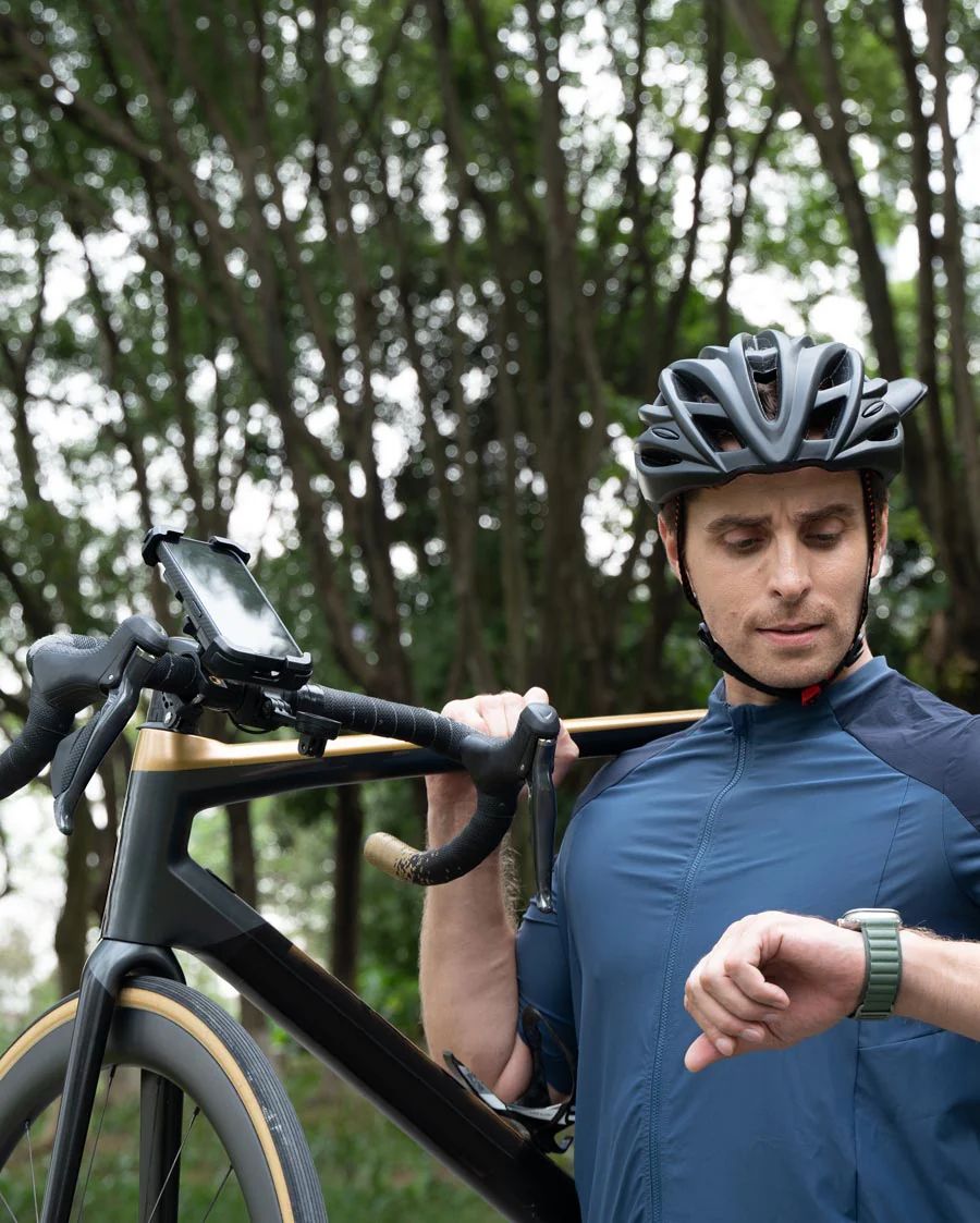 Держатель телефона на руль Lamicall BP03 (чёрный)