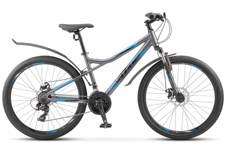 Велосипед Stels Navigator 610 MD 26″ (антрацитовый/синий)