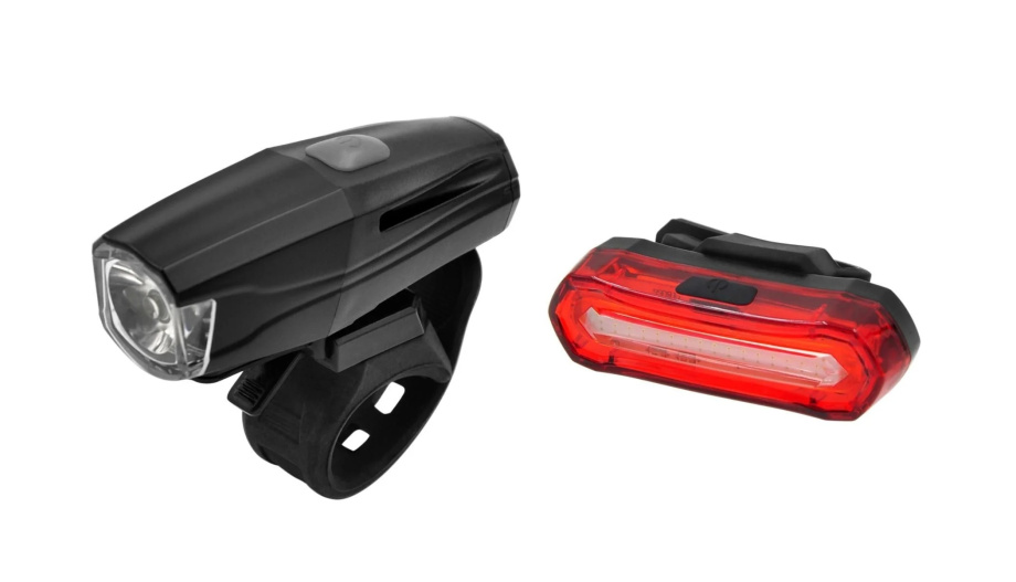 Комплект фонарей для велосипеда Jing Yi JY-7029+JY-6055T