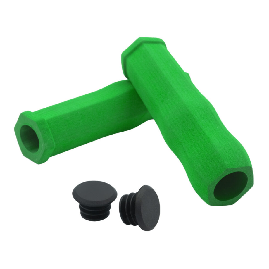 Грипсы SKILL HEXAGON EVA 125 мм (зелёные)