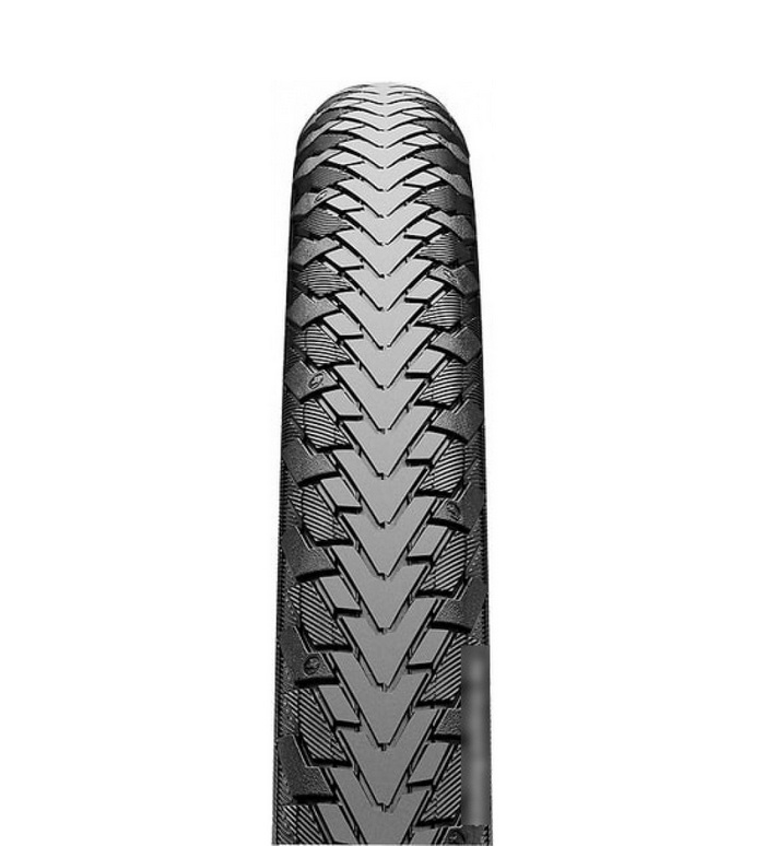 Велосипедная покрышка Continental 28x2.20 (55-622) CONTACT Cruiser, Black-Reflex