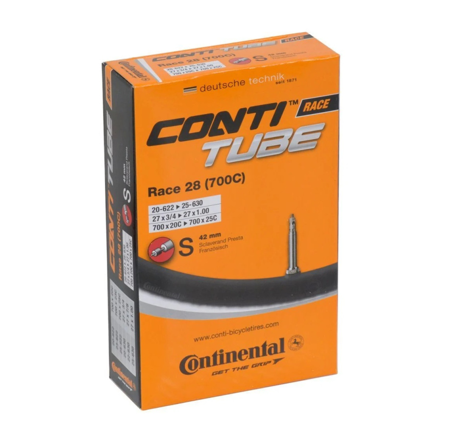 Камера Continental Race 28 (700C) (20/25-622/630) S42 Presta