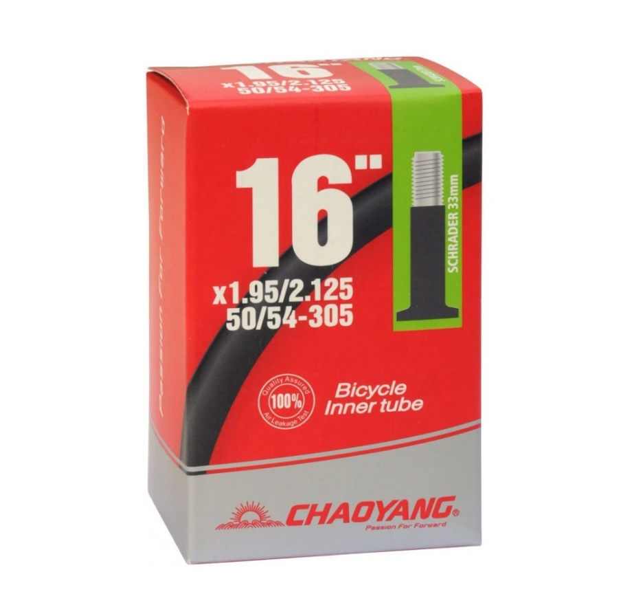 Велосипедная камера Chaoyang 50/54-305 (16×1.95/2.125) AV33