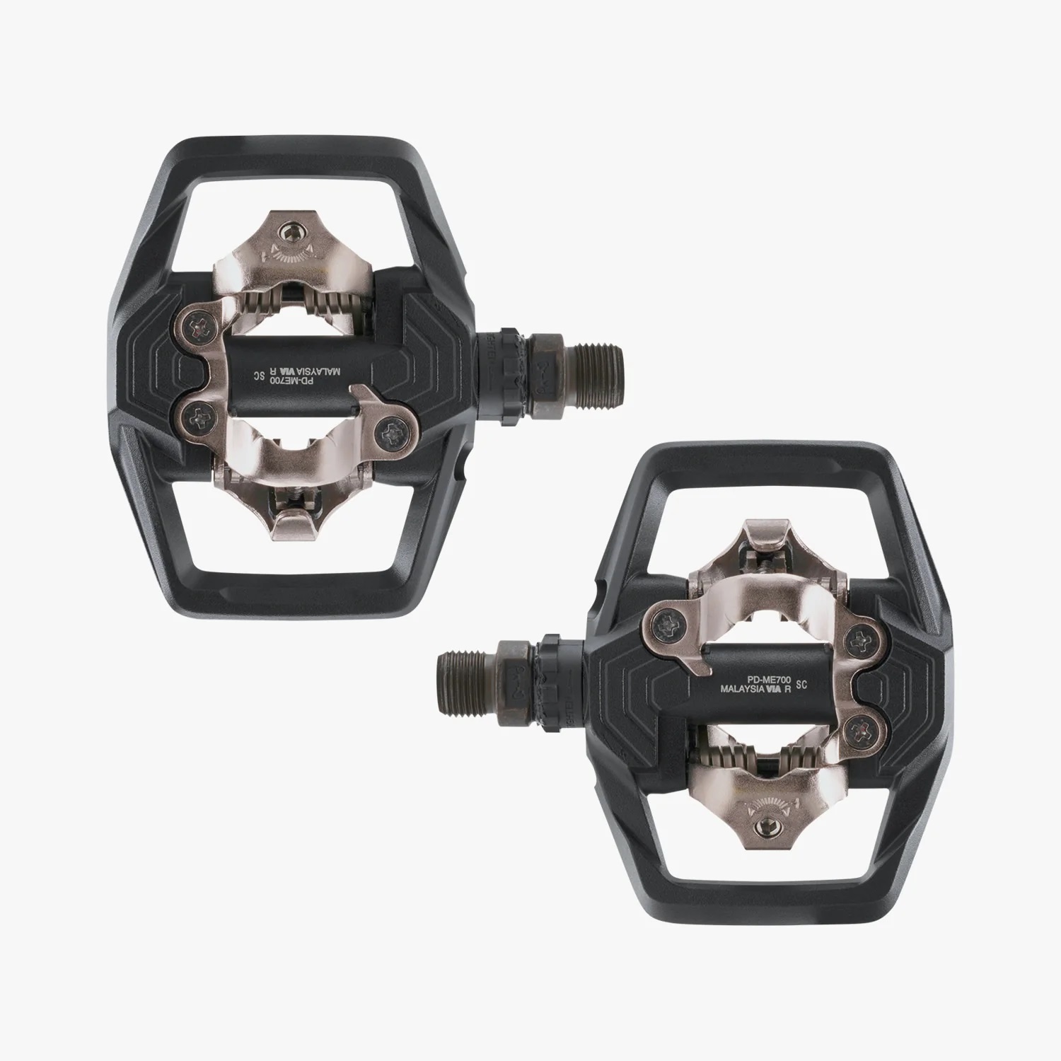 Контактные педали Shimano PD-ME700 SPD (с шипами SM-SH51 в комплекте)