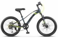 Велосипед Stels Leader-230 MD 20" Z010 (серый/черный) Велосипед Stels Leader-230 MD 20" Z010 (серый/черный)