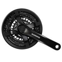 Система Shimano FC-TY501 170 мм кв. 42/34/24 с защитой