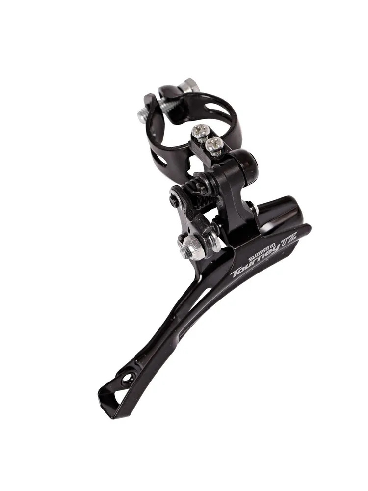 Передний переключатель Shimano Tourney FD-TZ500-DS6 (верхняя тяга, хомут 31.8 мм, 3x6/7 скоростей)