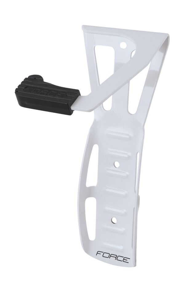 Кронштейн для велосипеда Force 89947 (настенный, за переднее колесо, стальной, белый)
