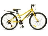 Подростковый велосипед Favorit Sirius-24VS (SIR24V12YL, жёлтый)