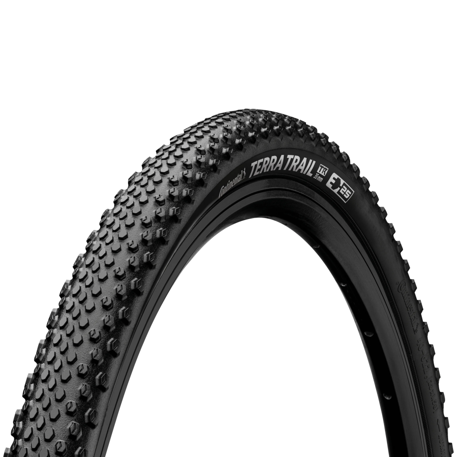 Велосипедная покрышка Continental 700x35C (35-622) Terra Trail ShieldWall, складная, TLR, Black