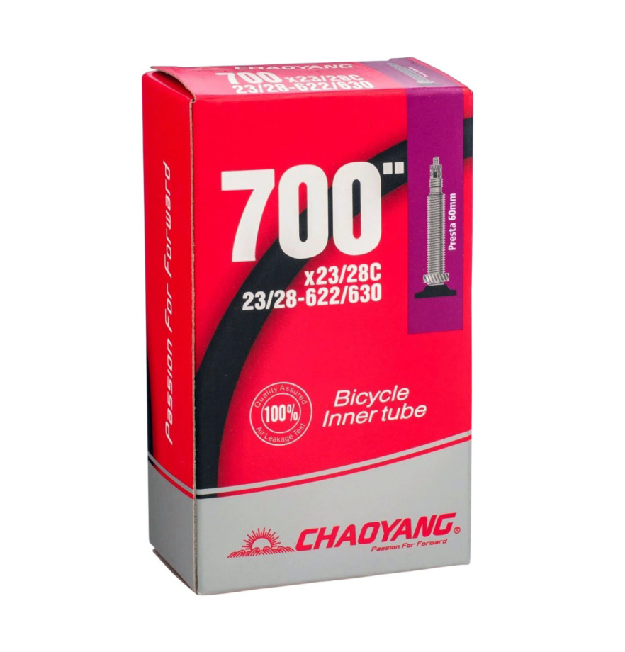 Велосипедная камера Chaoyang 23/28-622/630 (700×23/28C) FV60