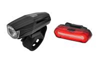 Комплект фонарей для велосипеда Jingyi JY-7029+JY-6055T