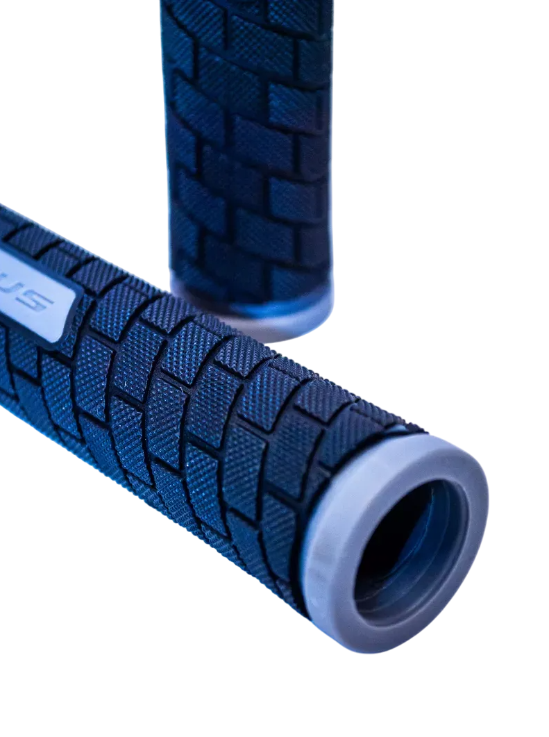 Ручки руля Longus GRID (черный/серый, L-128 мм)