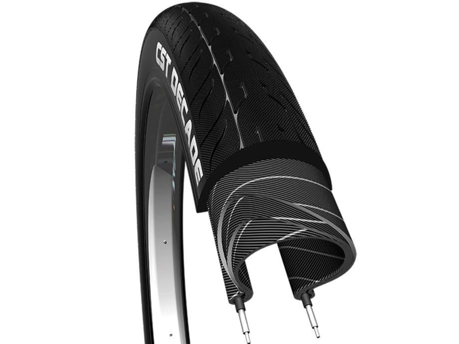 Покрышка велосипедная CST 20x2.00 C-1853 Decade