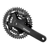 Комплект шатунов PROWHEEL MPE-401, 22/32/44T, 175 мм, PR11008 3x9s