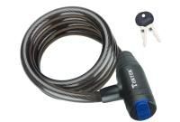 Замок велосипедный TONYON ø8мм х 1000мм, 506K-0810