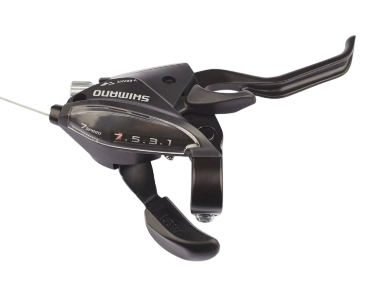 Шифтер-тормозная ручка Shimano Tourney ST-EF500 (7 скоростей, правая)