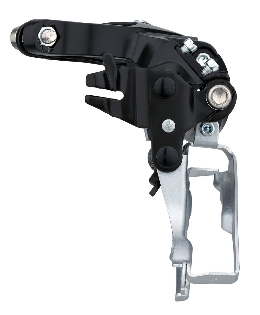 Передний переключатель Shimano Altus FD-M2000 (3x9 скоростей, универсальная тяга, верхний хомут (Down Swing))