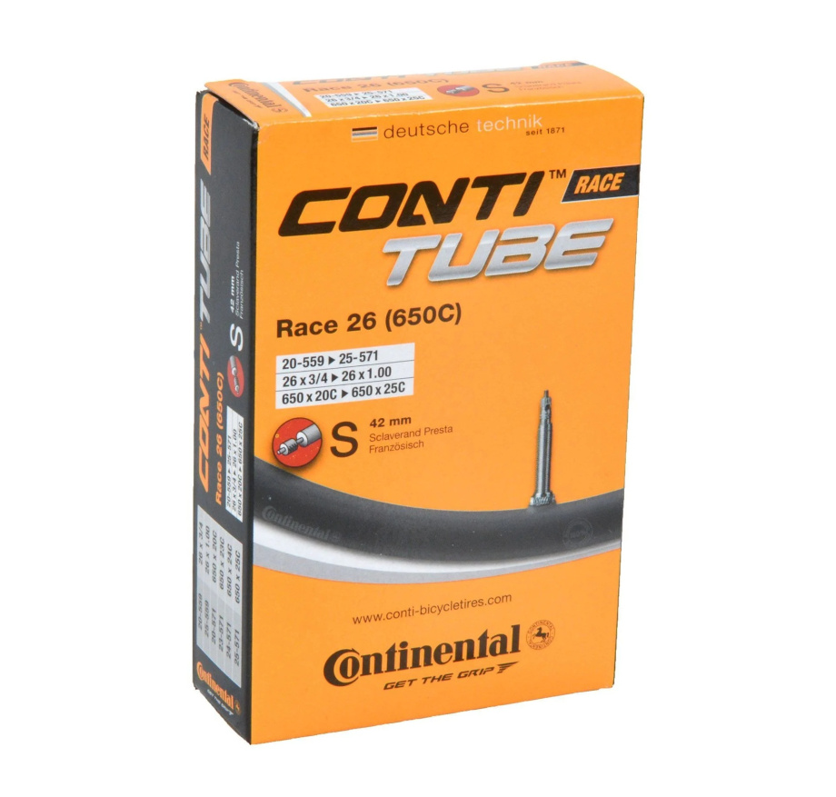 Камера Continental Race 26 (650C) (20/25-559/571) S42 Presta