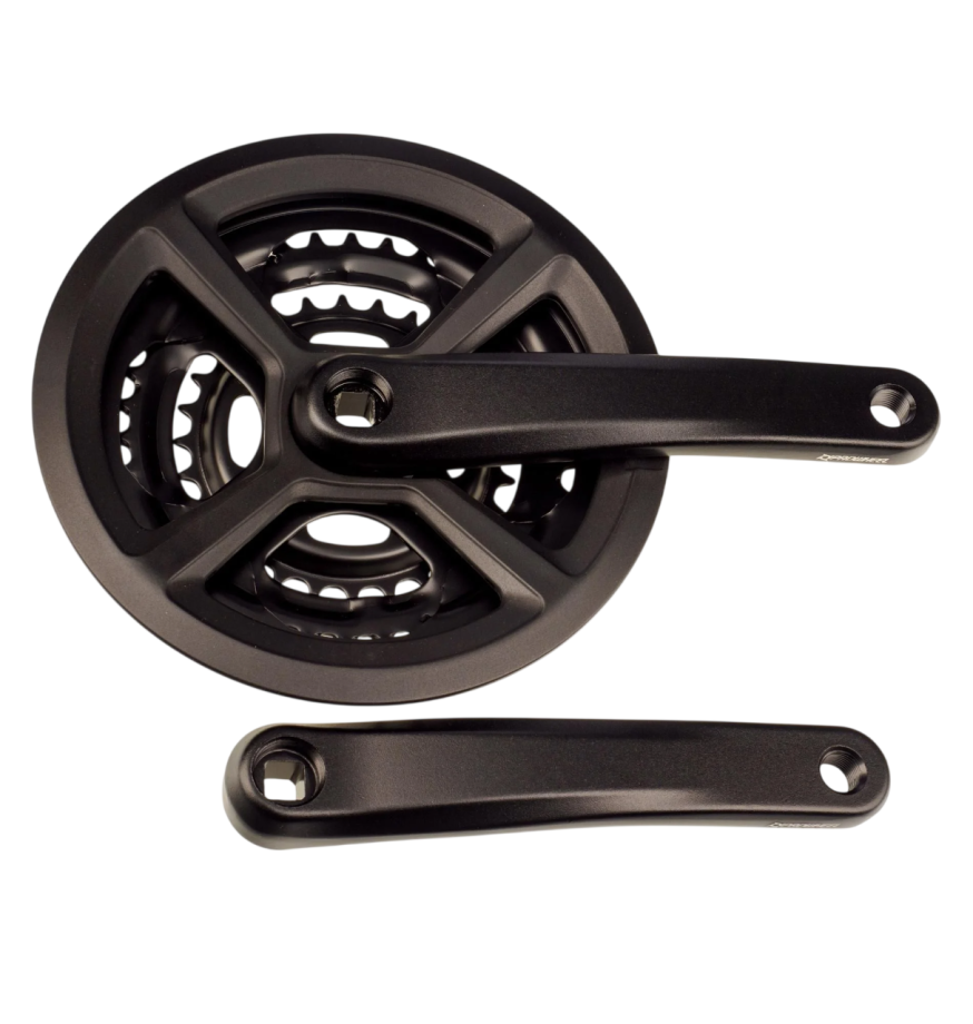 Комплект шатунов Prowheel TY-CQ05 (28/38/48T, 175 мм)