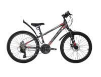 Велосипед Stels Navigator 400 MD 24" F010 (серый/красный)