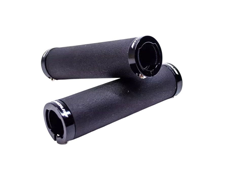 Ручки руля Longus FLUO (черные, L-130 мм)