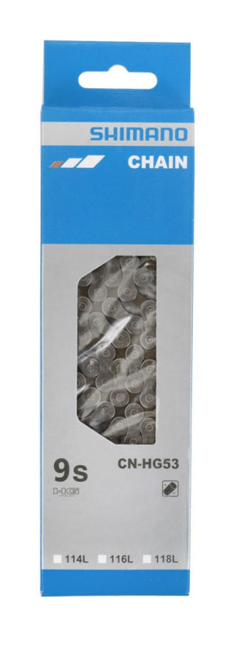 Цепь Shimano Deore CN-HG53 (9 скоростей, 116 звеньев)