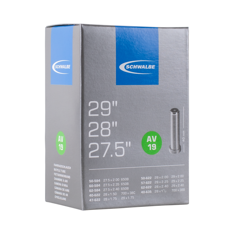 Камера Schwalbe 19 40/62-584/635 (27.5/28/29x1.75/2.40) AV40