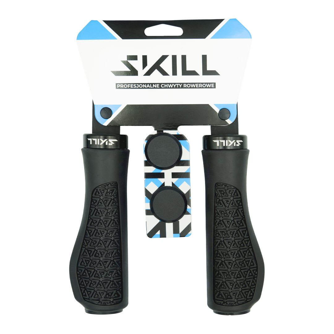 Грипсы SKILL ERGO TOUR 135 мм (чёрные)