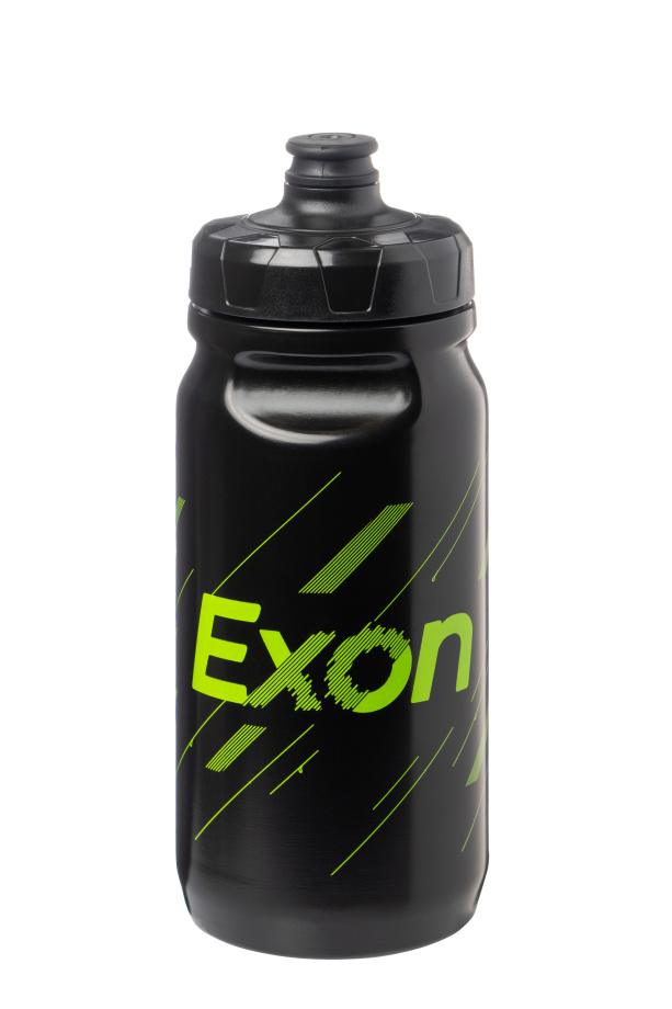 Велосипедная фляга Exon CB-15199M 600 (чёрный/зелёный)