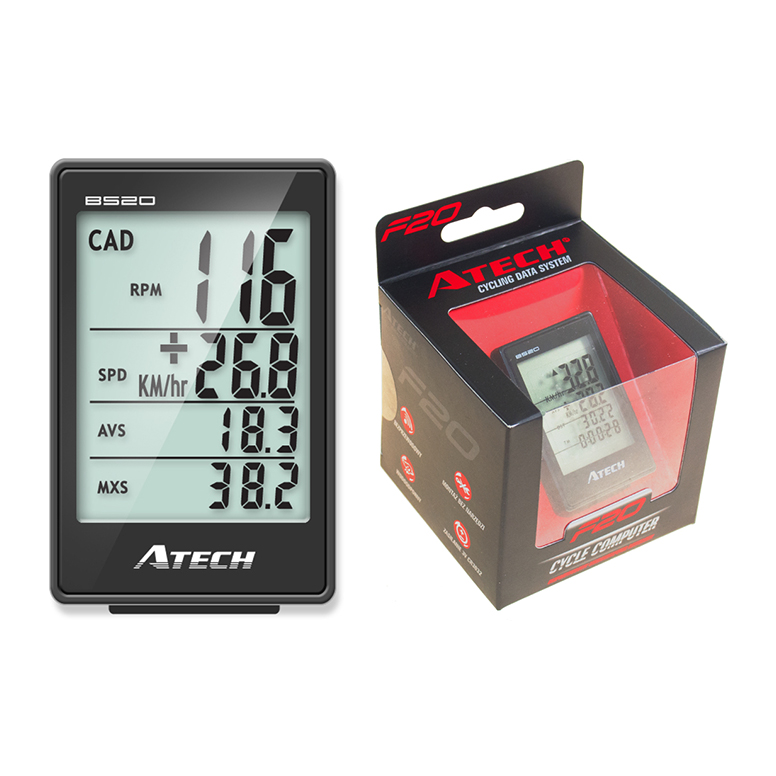 Велокомпьютер ATECH BS20-BV-CA-RTC-FL-EL